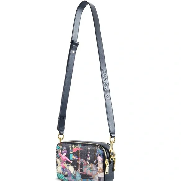 NIMANY Stylish Multicolor Designer Crossbody Bag - NIB - Picture 6 of 11